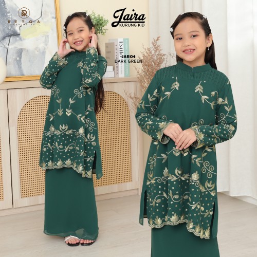 Jaira/04 Dark Green Kids